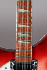 2002 Rickenbacker 360/12 Left Handed 12 String Semi Hollowbody Fireglo Lefty -RARE-