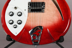 2002 Rickenbacker 360/12 Left Handed 12 String Semi Hollowbody Fireglo Lefty -RARE-