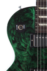 2011 Gibson Les Paul USA Anniversary Flood Studio Green Swirl Burst -ONLY 300 MADE-