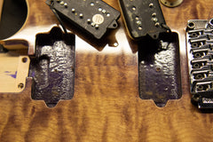 1995 Ernie Ball Music Man EVH Eddie Van Halen Signature Trans Purple Quilt