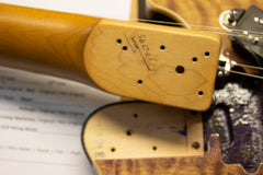 1995 Ernie Ball Music Man EVH Eddie Van Halen Signature Trans Purple Quilt