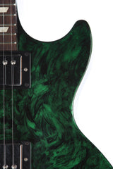 2011 Gibson Les Paul USA Anniversary Flood Studio Green Swirl Burst -ONLY 300 MADE-