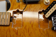 1995 Ernie Ball Music Man EVH Eddie Van Halen Signature Trans Gold Quilt