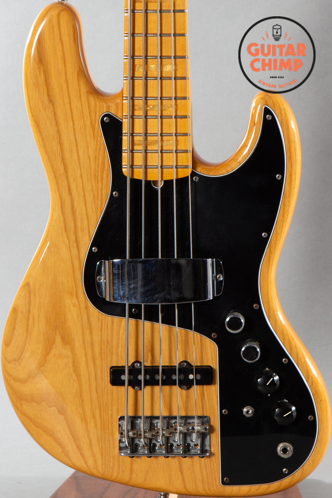 2013 Fender American Marcus Miller Signature 5-String Jazz Bass Natural