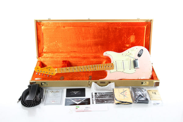 2013 Fender Custom Shop 1956 Heavy Relic Stratocaster Shell Pink 
