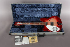 2002 Rickenbacker 360/12 Left Handed 12 String Semi Hollowbody Fireglo Lefty -RARE-
