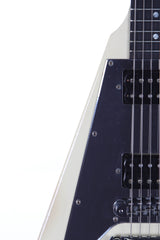 2001 Gibson '67 Reissue Flying V White Mirror Pick-Guard