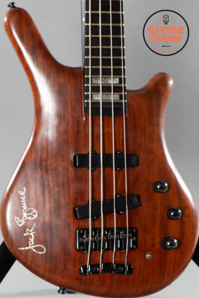 1992 Warwick Jack Bruce Signature Thumb Neck Thru NT-4 String Bass