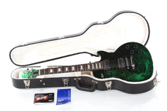 2011 Gibson Les Paul USA Anniversary Flood Studio Green Swirl Burst -ONLY 300 MADE-