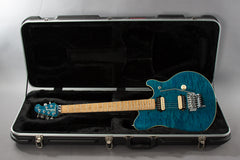1994 Ernie Ball Music Man EVH Eddie Van Halen Signature Trans Blue Quilt