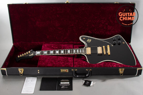 2017 Gibson Custom Shop Limited Run Firebird Custom Ebony Black