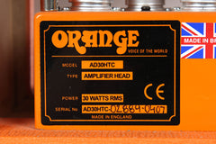 2007 Orange AD30 HTC 30W Tube Guitar Amp Head -MADE IN ENGLAND-