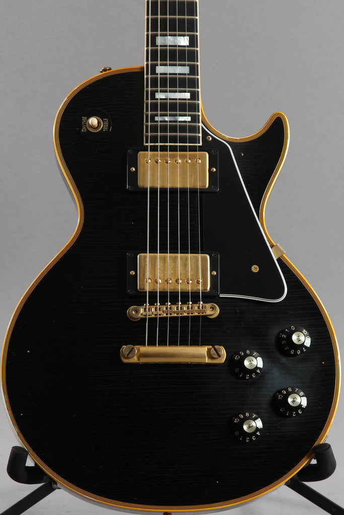 2015 Gibson Custom Shop Historic '68 Reissue Les Paul Custom Heavy Aged Black Beauty