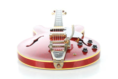 2017 Gibson Memphis ES-355 Sixties VOS Cherry with Factory Bigsby -CLEAN-