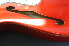 2011 Fender American Vintage 72 Thinline Telecaster Candy Apple Red Tele