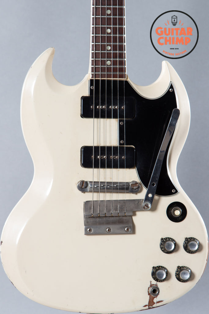 1963 Gibson Sg Special White