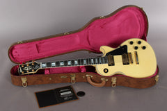 2018 Gibson Custom Shop Exclusive Les Paul Custom VOS Electric Guitar Classic White