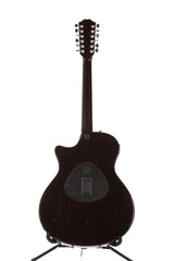 2006 Taylor T5S1 12 String Acoustic Electric Guitar Trans Black Flame Top