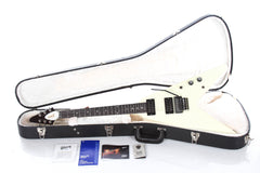 2011 Gibson Flying V Tremolo White -RARE-