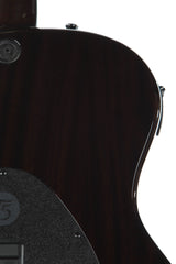 2006 Taylor T5S1 12 String Acoustic Electric Guitar Trans Black Flame Top