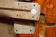 2015 Fender Custom Shop Deluxe Stratocaster Sunset Orange Transparent Quilt