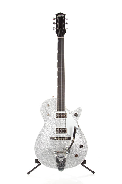 2005 Gretsch G6129T Silver Jet Electric Guitar Silver Sparkle