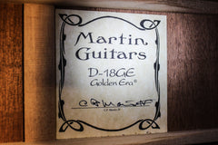 2005 Martin D-18 GE Golden Era 1934 Acoustic Guitar Sunburst