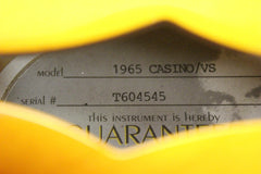 2006 Epiphone Elitist 1965 Casino Vintage Sunburst