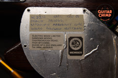 1989 Wal MK1 Mark 1 4-String Bass Guitar Padauk Facings