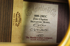 1999 Martin 000-28EC Eric Clapton Acoustic Guitar