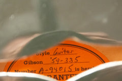 2009 Gibson Custom Shop ’59 Reissue ES-335 Ebony Black