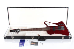 2008 Gibson Thunderbird Studio 5 String Bass Wine Red -SUPER CLEAN-