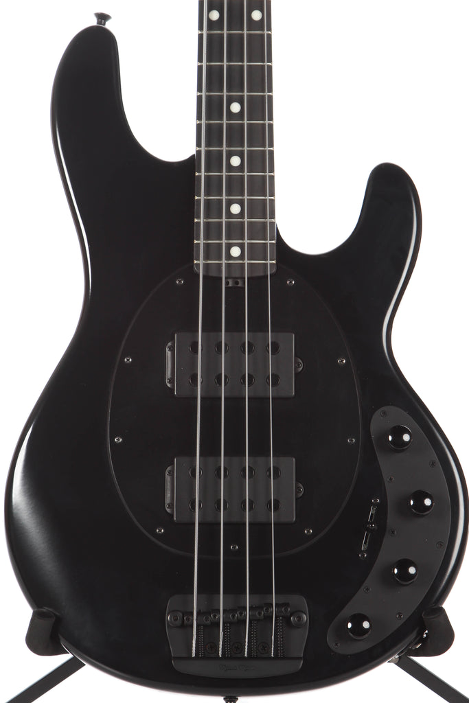 2015 Ernie Ball Music Man Stingray 4HH Stealth 4 String Bass -EBONY FINGERBOARD-