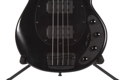 2015 Ernie Ball Music Man Stingray 4HH Stealth 4 String Bass -EBONY FINGERBOARD-