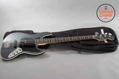 2014 Fender MIJ Japan AJB Aerodyne Jazz Bass Gun-Metal Blue