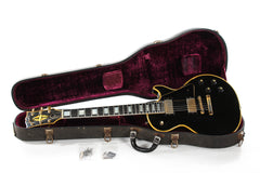 1974 Gibson Les Paul Custom Ebony Black
