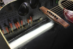 1978 Gibson Hummingbird Custom Ebony Black