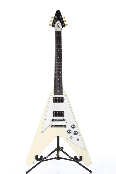 ギター GibsonUSA FlyingV 67Reissue ClassicWhite Gibson USA '67 Flying V 1991 - Classic White | Tone Wolf