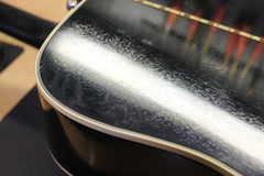 1978 Gibson Hummingbird Custom Ebony Black