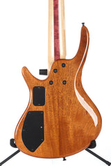 2014 Roscoe Century Custom 5 String Fretless Buckeye Burl