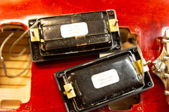 2013 Gibson Memphis ES-335 Bass Transparent Red