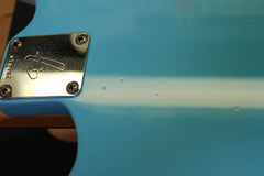 1966 Fender Mustang Daphine Blue -REFIN-