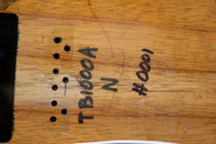 Travis Bean Designs TB1000A Artist “Pan Back” Serial Number #1 Transparent Black