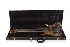 2014 Roscoe Century Custom 5 String Fretless Buckeye Burl