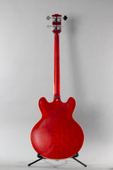 2013 Gibson Memphis ES-335 Bass Transparent Red