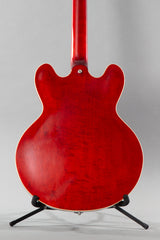 2013 Gibson Memphis ES-335 Bass Transparent Red