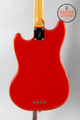 1999 Fender CIJ Japan Mustang MB98-SD Bass Fiesta Red