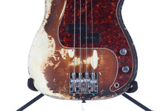 1969 Fender Precision P Bass -RARE ORIGINAL SUNBURST OVER WHITE-