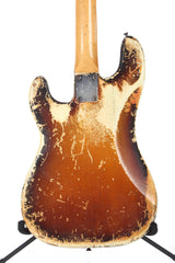 1969 Fender Precision P Bass -RARE ORIGINAL SUNBURST OVER WHITE-