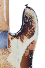 1969 Fender Precision P Bass -RARE ORIGINAL SUNBURST OVER WHITE-